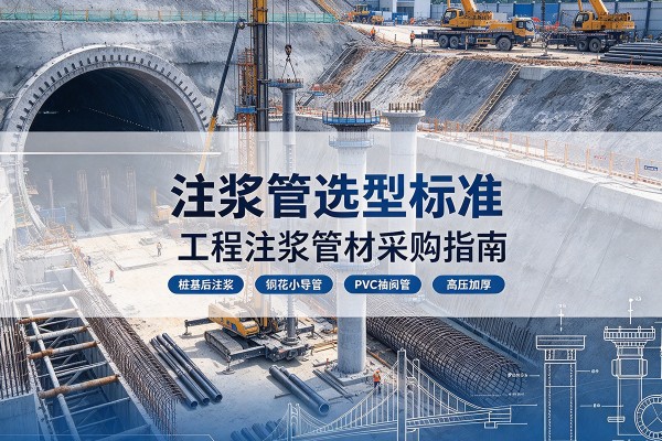望都注浆管选型标准